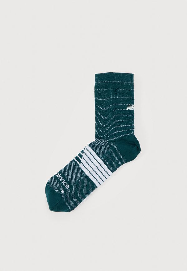 New Balance PRO RUN QUARTER UNISEX - Sports socks - medusa green