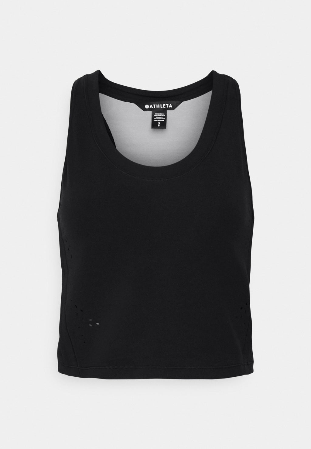 Athleta SHANTI LASER CUT CROP TANK