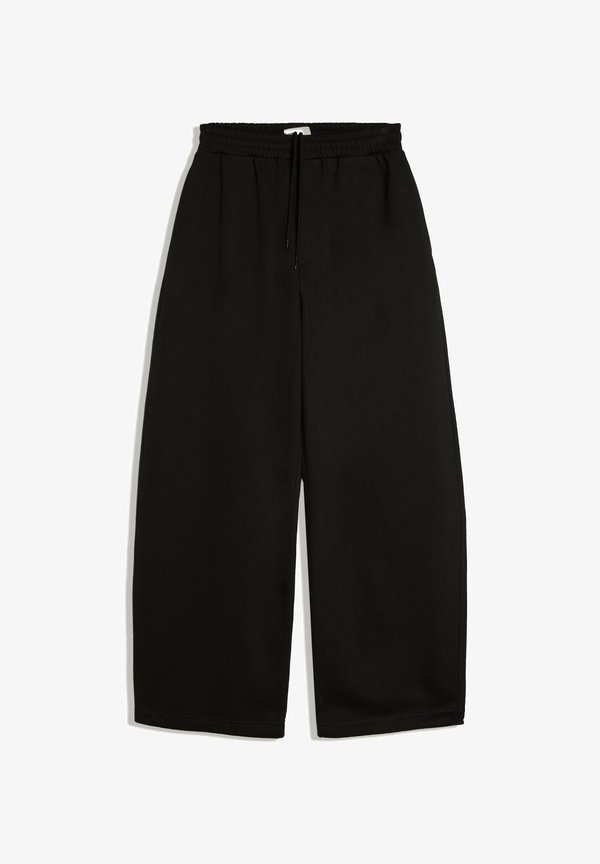 Bershka BALLOON - TRACKSUIT BOTTOMS - Tracksuit bottoms - black