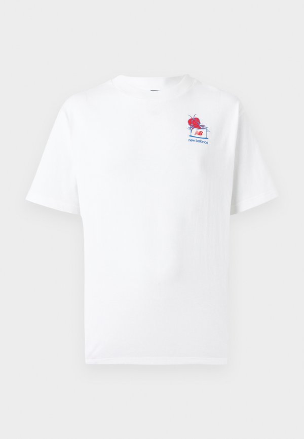 New Balance LOBSTER ROLL - Print T-shirt - white