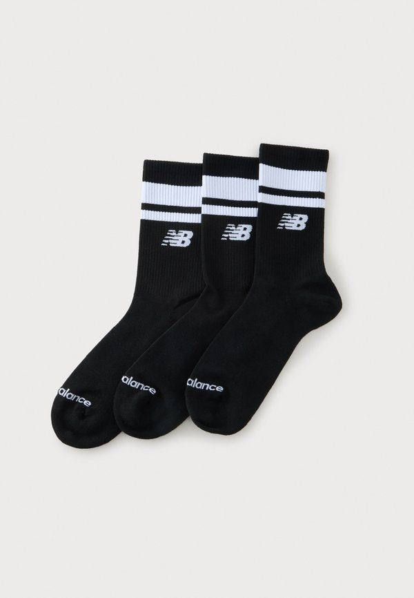 New Balance RUN REPREVE SEASONAL UNISEX 3 PACK - Socks - black