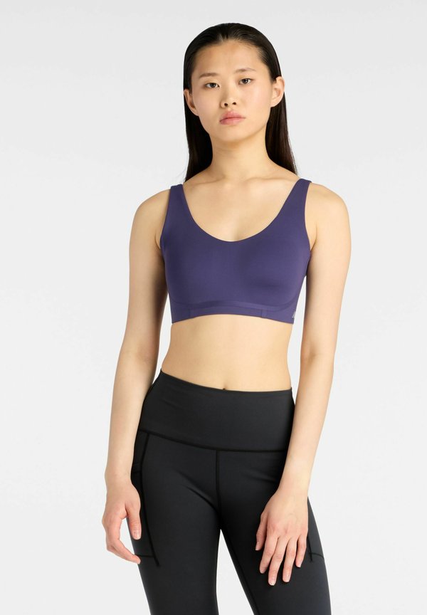 New Balance High support sports bra - boysenberry