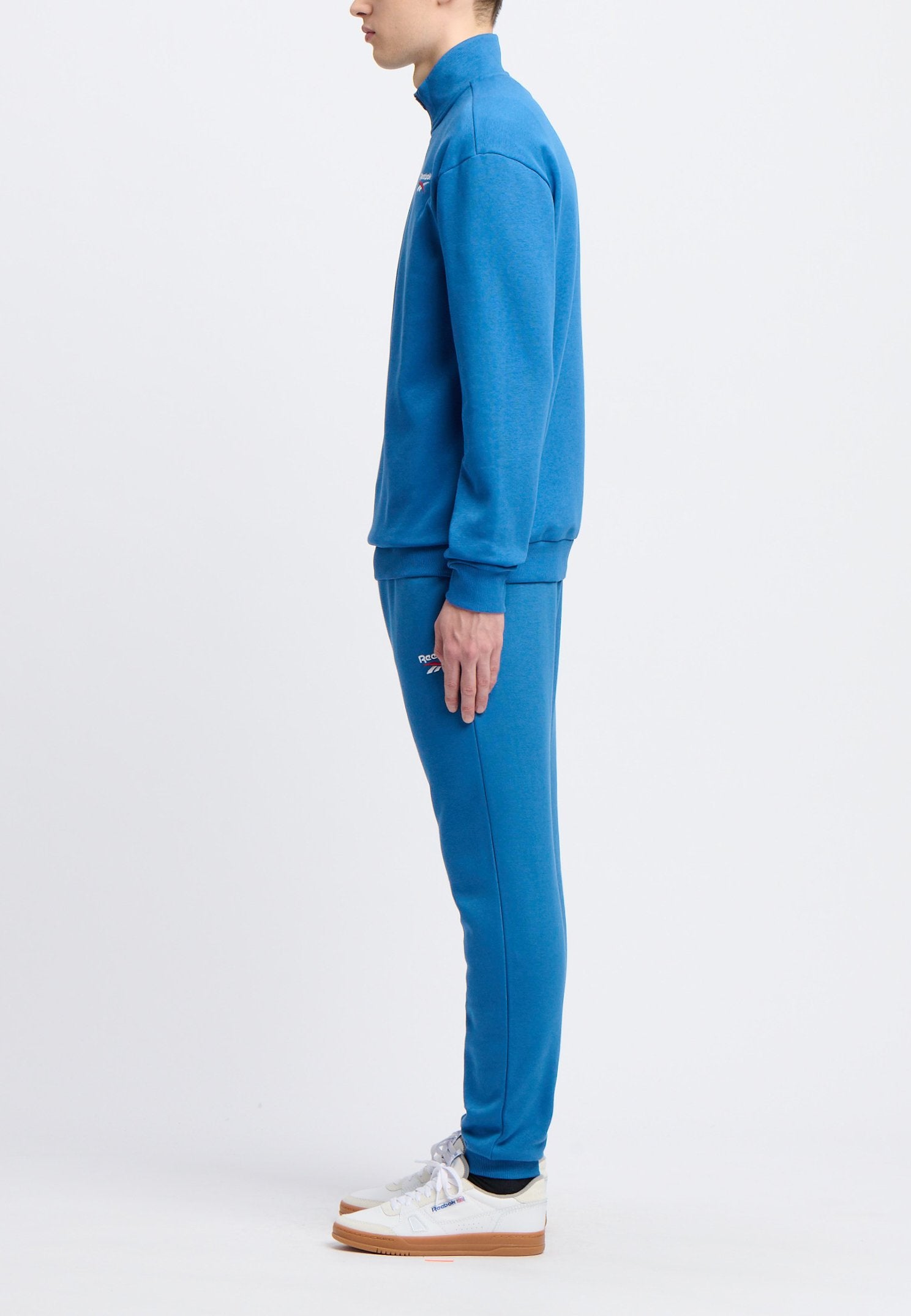 Reebok LONG SLEEVE IDENTITY SMALL LOGO  QUARTER-ZIP