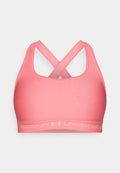 Under Armour CROSSBACK MID - Medium support sports bra - bittersweet pink/posh pink