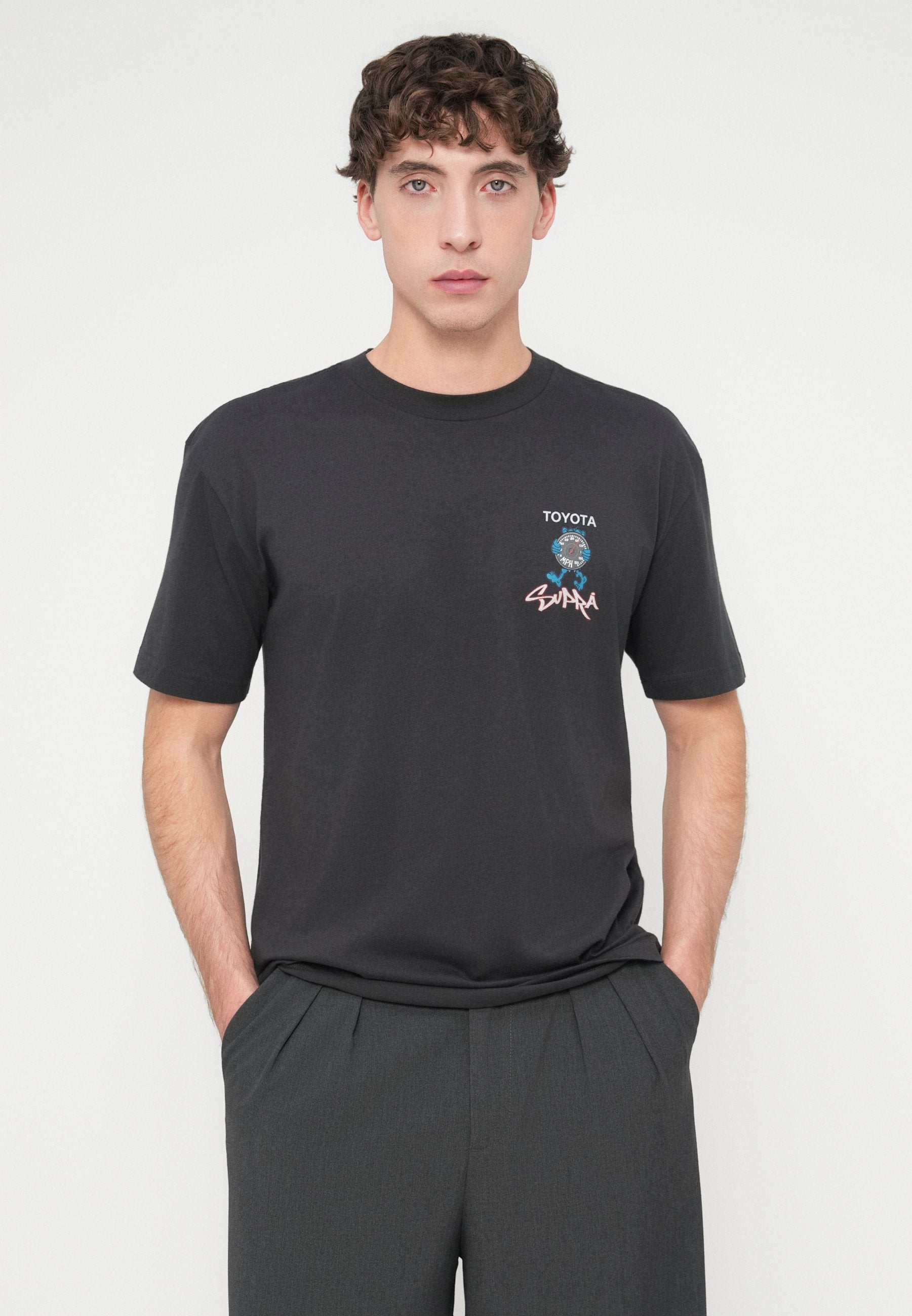 Hollister Co. AUTO TOYOTA SUPRA LIC TEE
