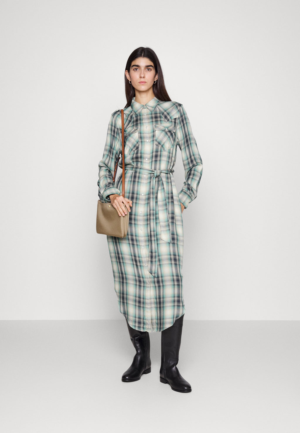 Lauren Ralph Lauren LAUREN LONG SLEEVE DAY DRESS