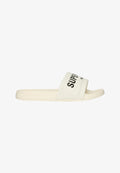Superdry & Co CITY LUXE - Pool slides - off white