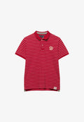 Superdry & Co VINTAGE STRIPE - Polo shirt - red stripe