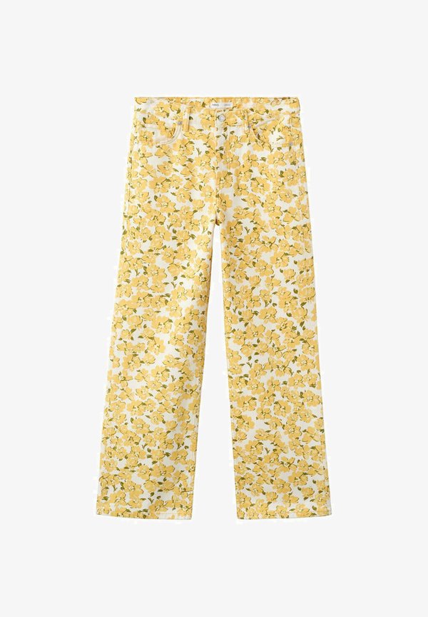 Mango ADULT - Straight leg jeans - yellow