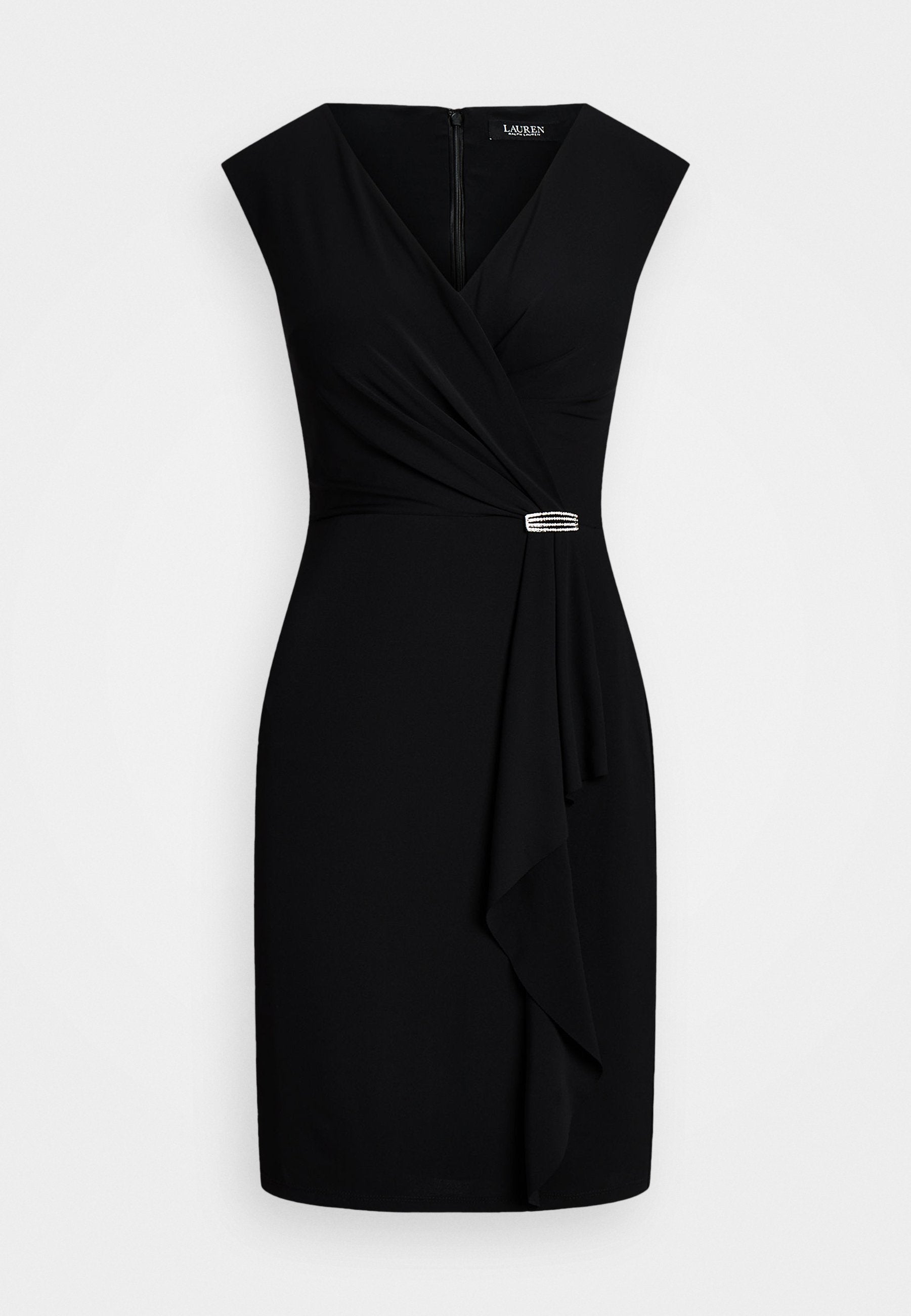Lauren Ralph Lauren JERSEY CAP SLEEVE COCKTAIL DRESS