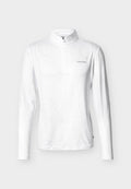 Calvin Klein Golf PRINTED NEWPORT HALF ZIP - Long sleeved top - white