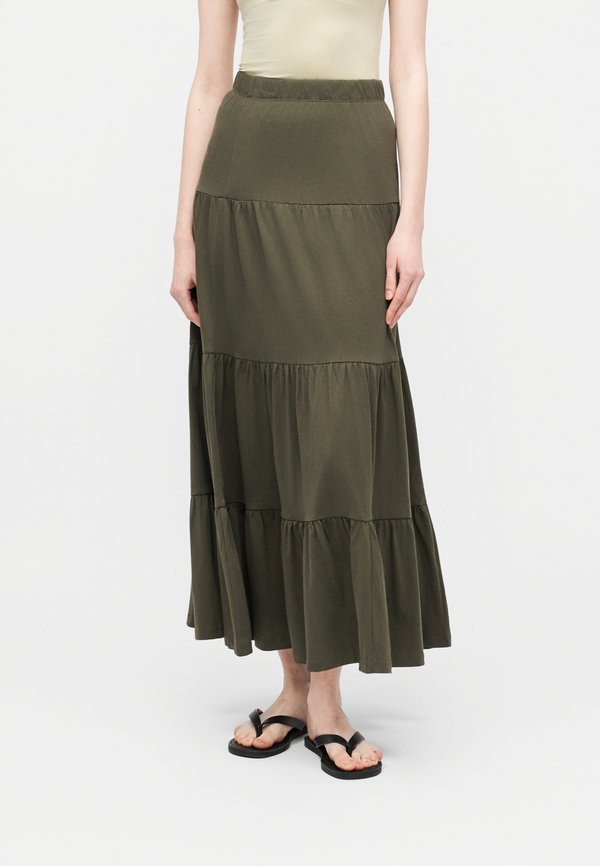 ONLY ONLMAY - Maxi skirt - grape leaf