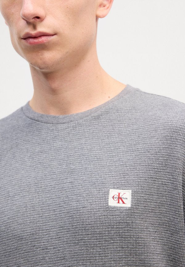 Calvin Klein Jeans WAFFLE LABEL TEE
