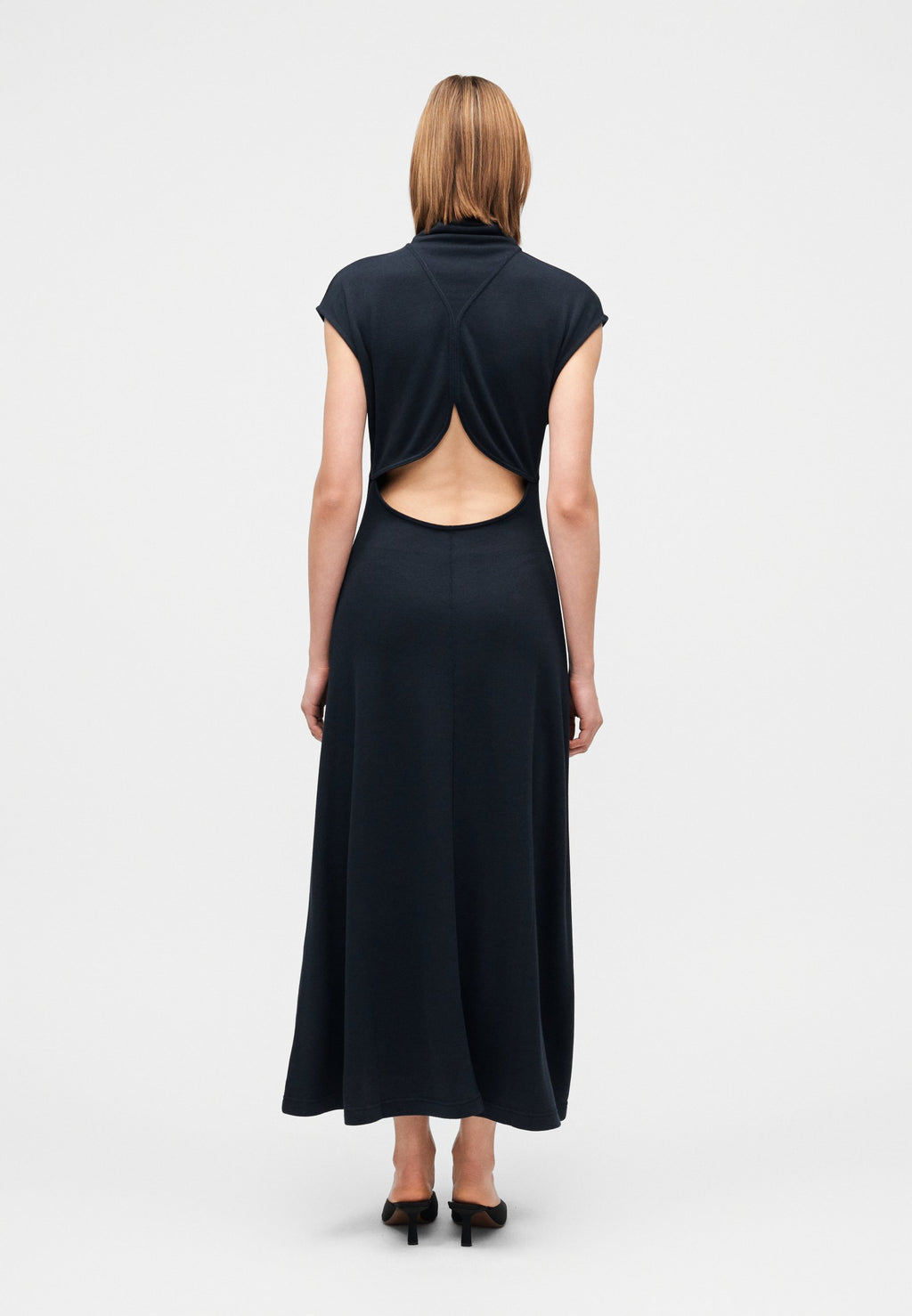 Proenza Schouler White Label BREA DRESS IN BRUSHED