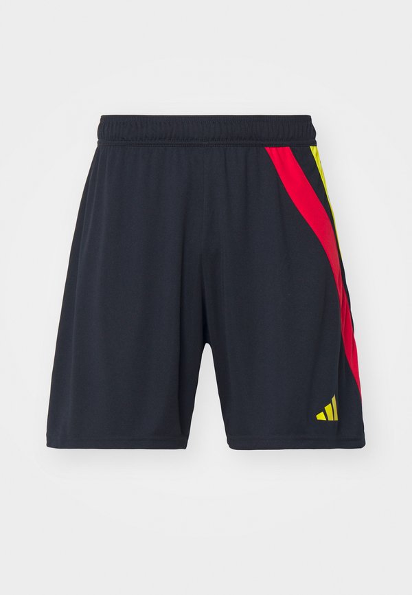 adidas Performance FORTORE 23 SHORT - Sports shorts - black/red/yellow/green