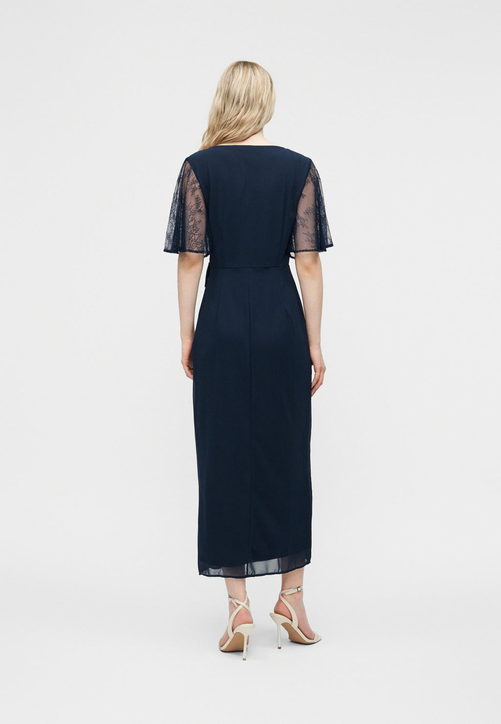 VILA VIURA V NECK ANKLE DRESS