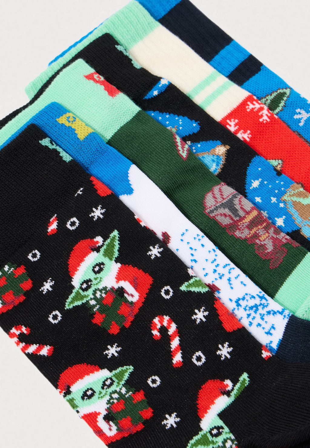 Happy Socks STAR WARS GROGU’S HOLIDAY GIFT 6 PACK UNISEX