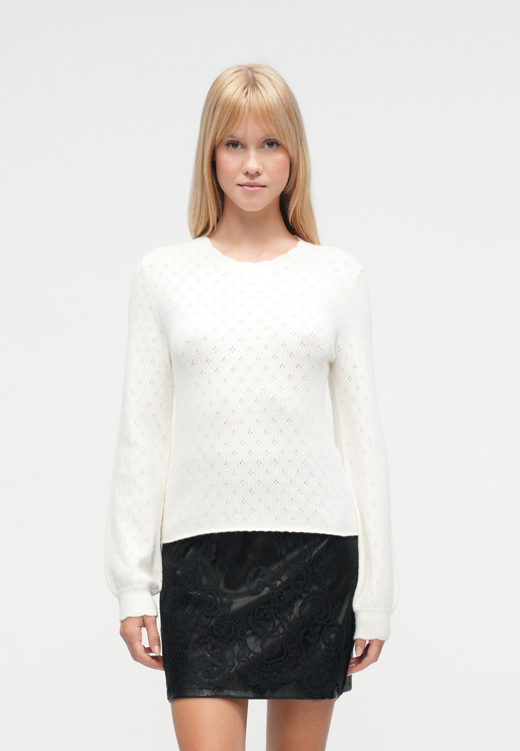 VILA Knitted VIPOILA Round neck