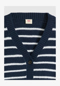 Levi's® SNOWFLAKE CARDIGAN SUSANNE STRIPE NAVY B - Cardigan - susanne stripe navy - blues