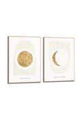 Orange Wallz SUN AND MOON 2 PACK