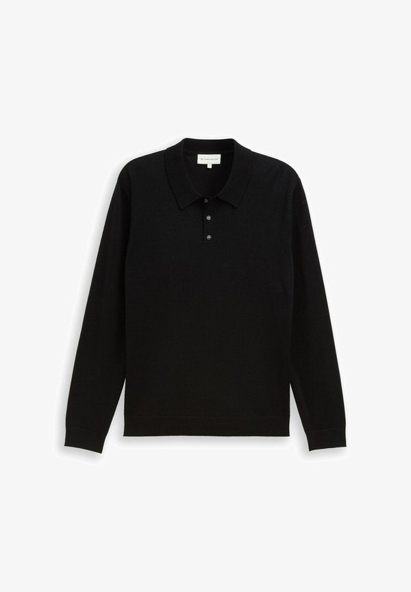 TOM TAILOR Polo shirt - black