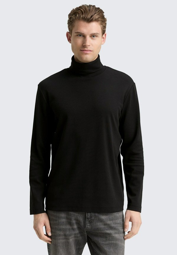 TOM TAILOR TOM TAILOR - Long sleeved top - black
