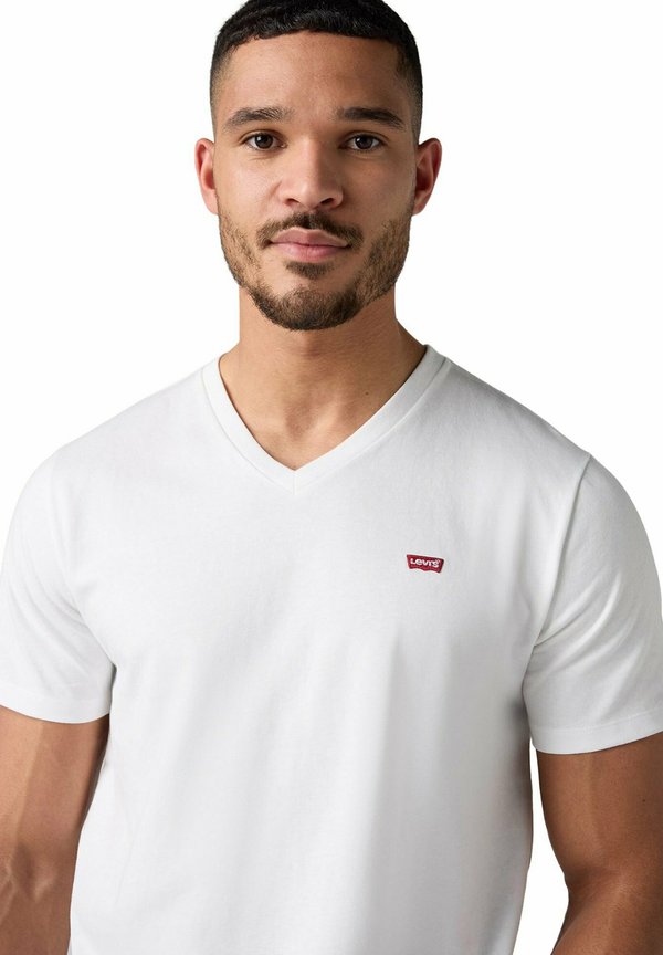 Levi's® 2ER PACK  - Basic T-shirt - weiß schwarz