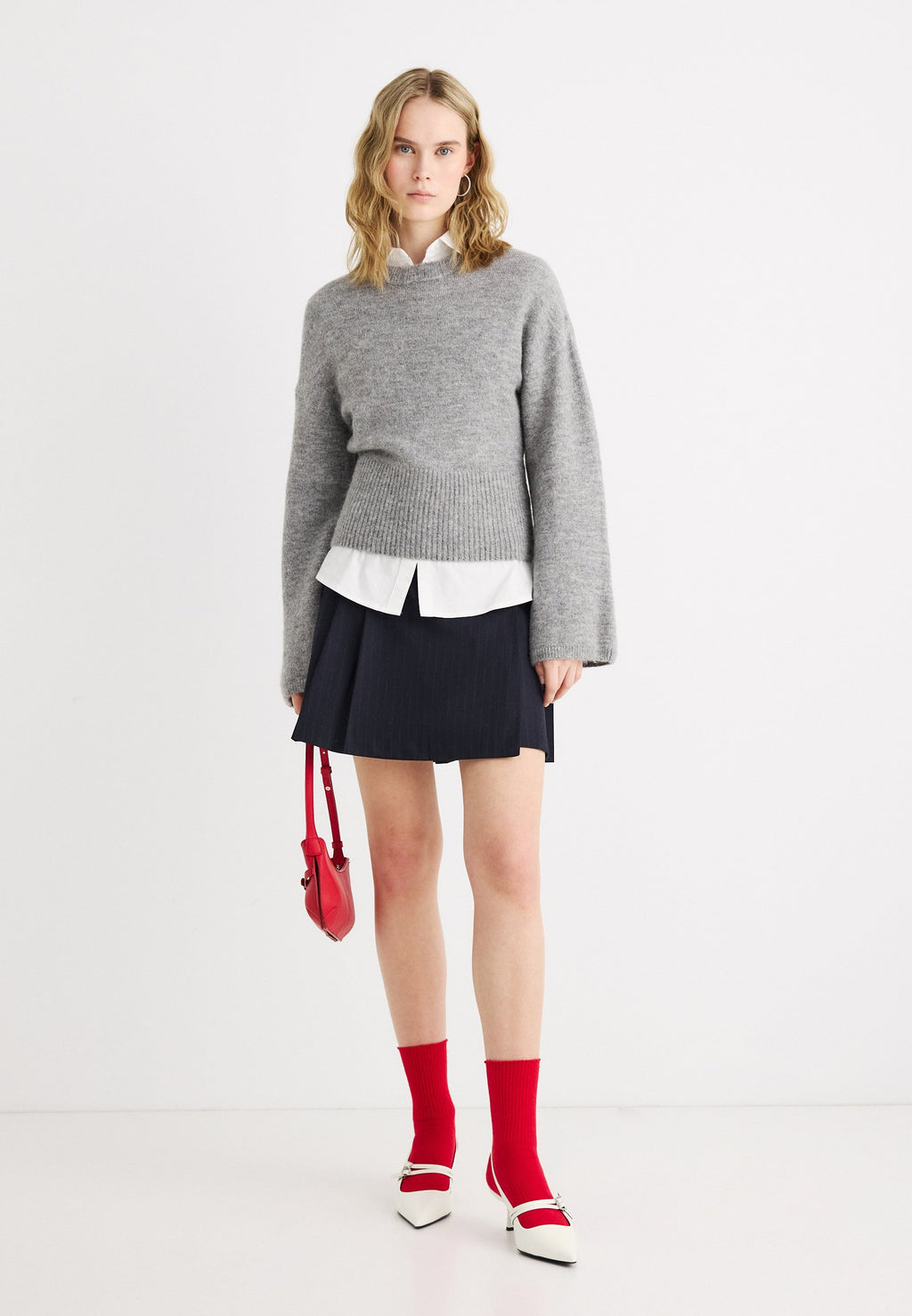 Gina Tricot WIDE SLEEVE SWEATER
