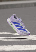 adidas Performance ADIZERO BOSTON 13 M - Road running shoes - purple tint/solar purple/green spark