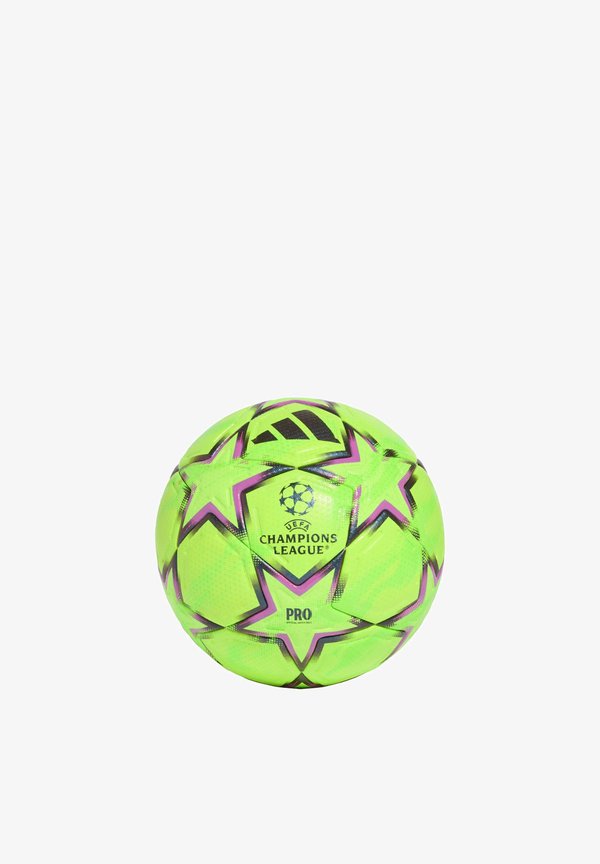 adidas Performance UEFA CHAMPIONS LEAGUE 26/27 PRO WINTER BALL UNISEX - Football - lucid lemon   purple burst