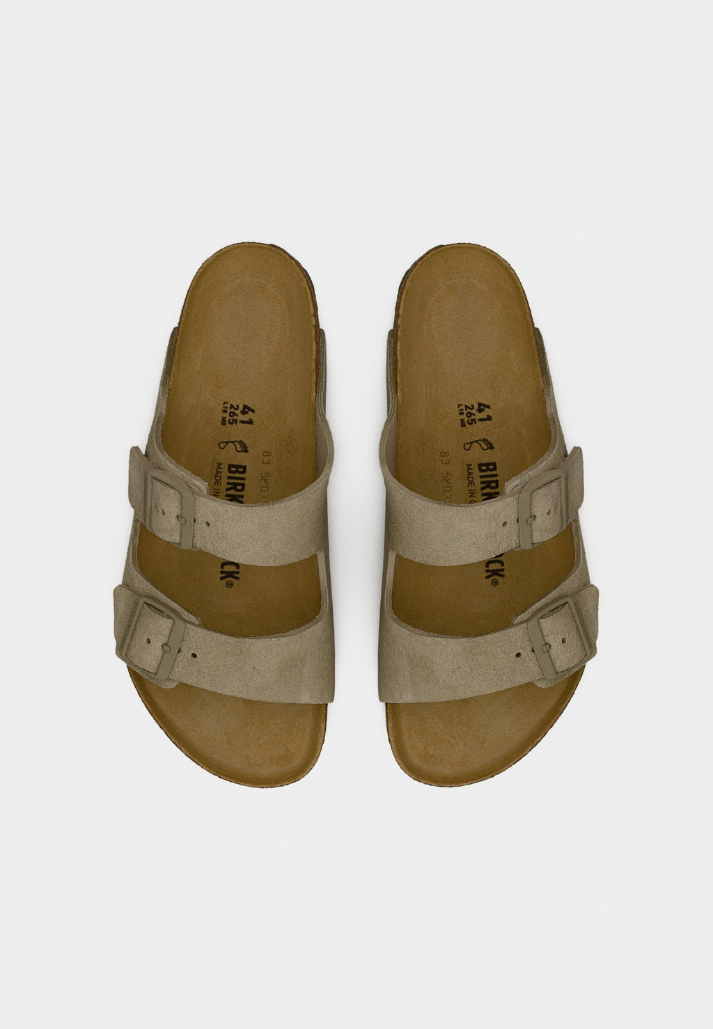 Birkenstock ARIZONA LEVE FADED KHAKIN REGULAR UNISEX