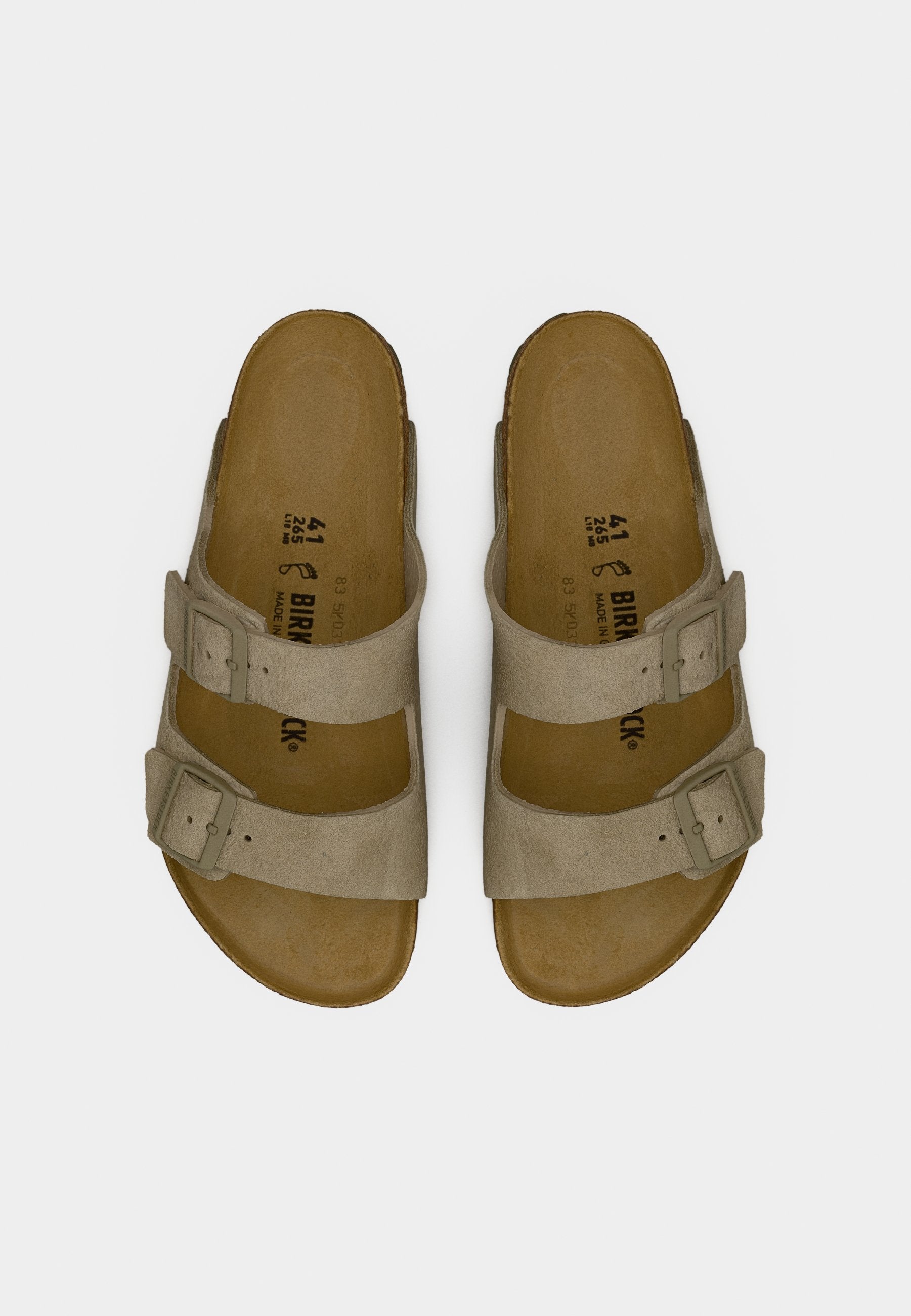 Birkenstock ARIZONA LEVE FADED KHAKIN REGULAR UNISEX