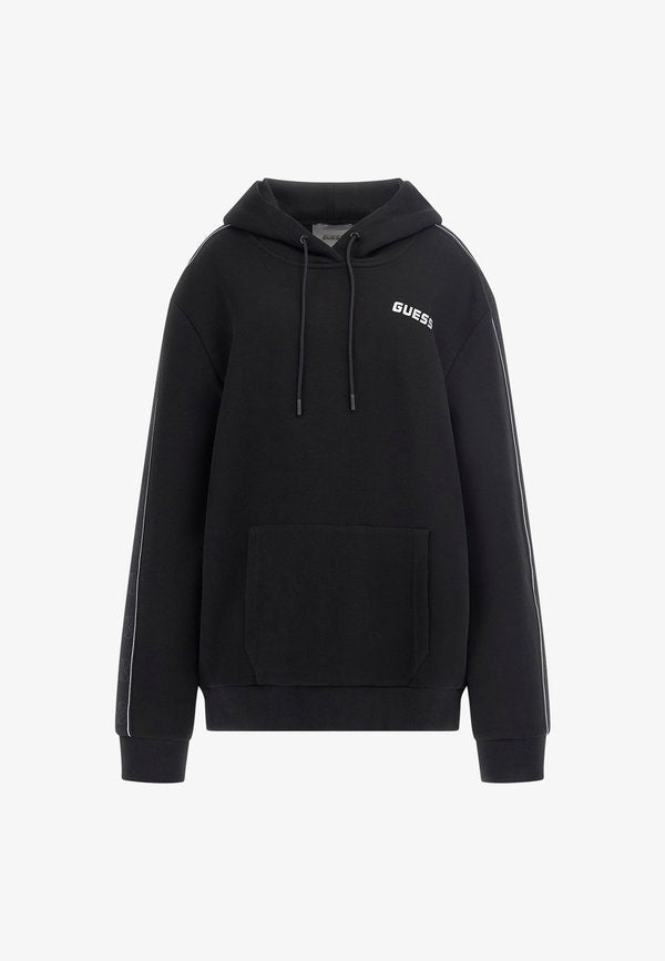 Guess LOGOBAND - Hoodie - nero