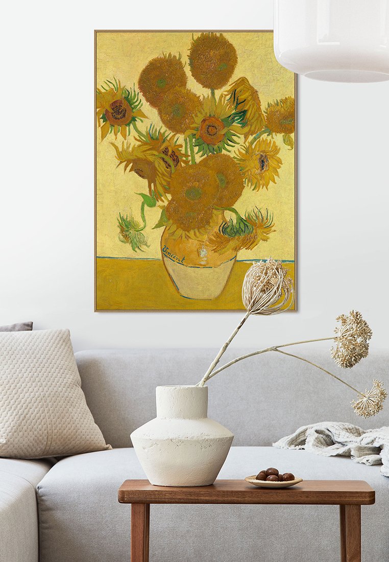 Orange Wallz SUNFLOWERS