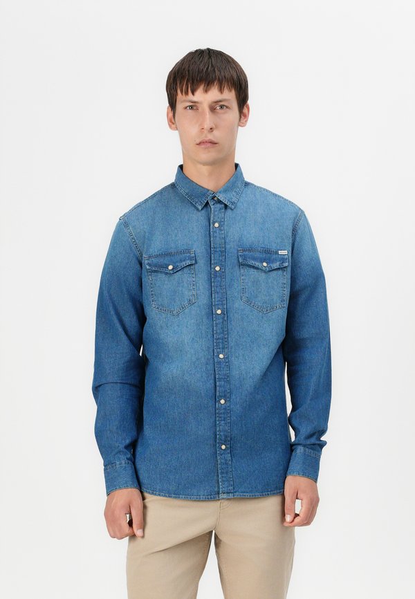 Jack & Jones JJESHERIDAN SHIRT L/S NOOS - Shirt - medium blue denim