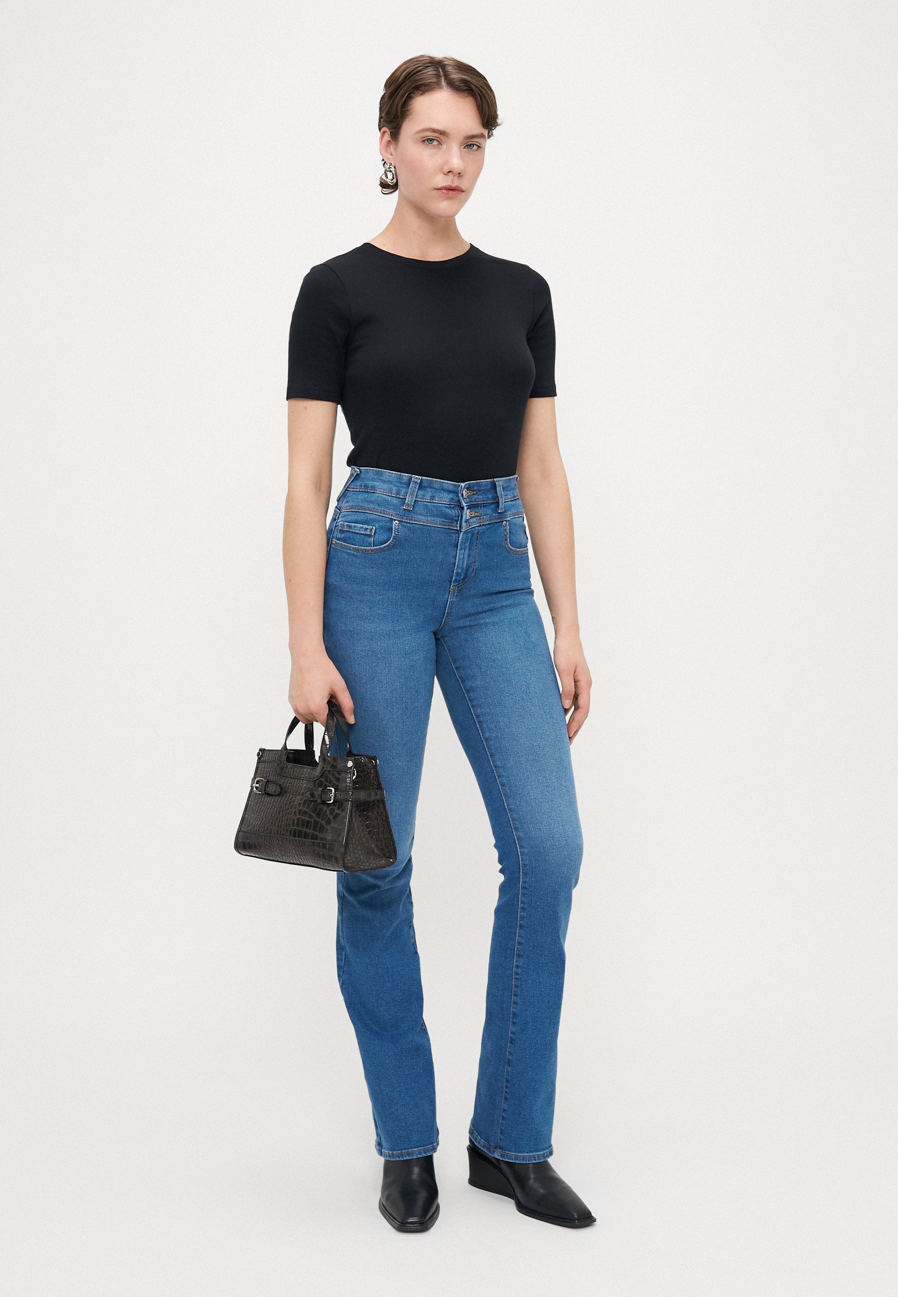 Flared fit ONLDARCY High waist Media 2