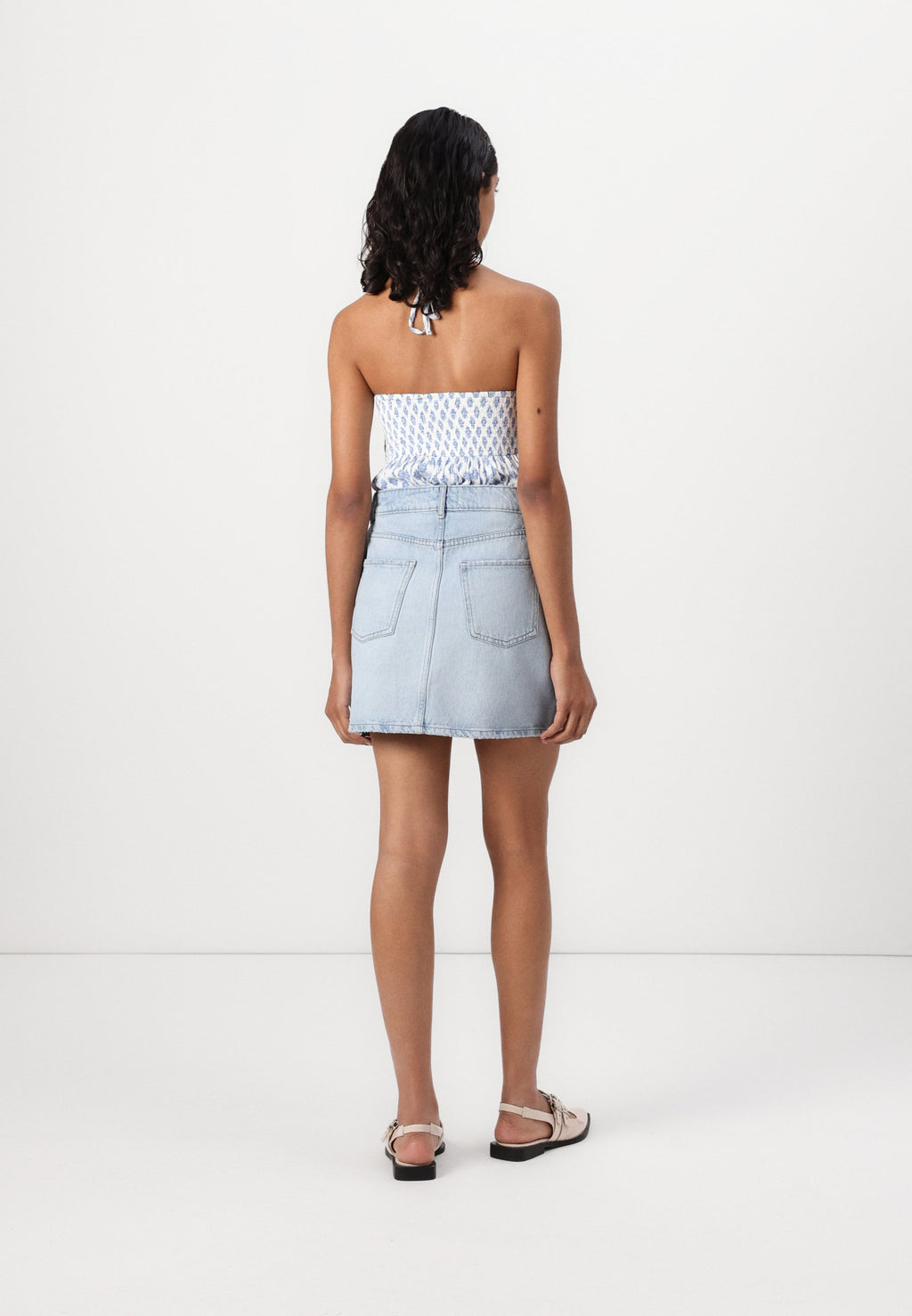 ONLY ONLSTELLA RHINESTONE SHORT SKIRT
