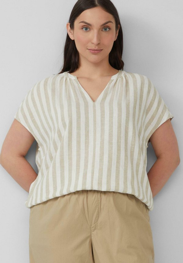 s.Oliver Blouse - hellbraun