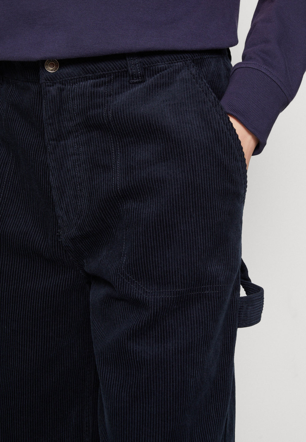 YOURTURN WIDE FIT CARPENTER CORDUROY UNISEX