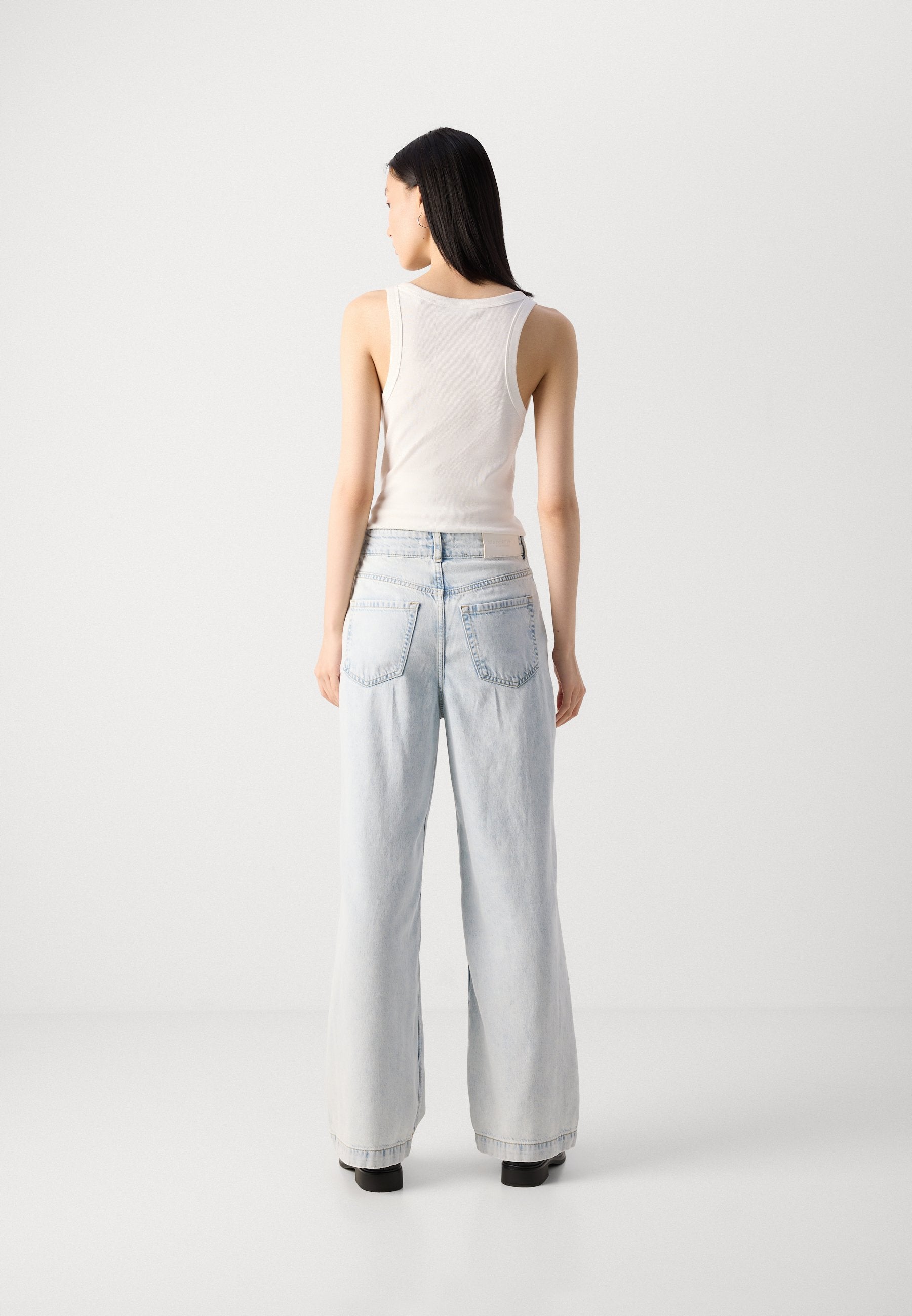 Marc O'Polo TROUSER WIDE REGULAR LENGTH HIGH WAIST TWISTED SIDESEAM DETAIL