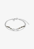 TOM TAILOR INFINITY - Bracelet - schwarz