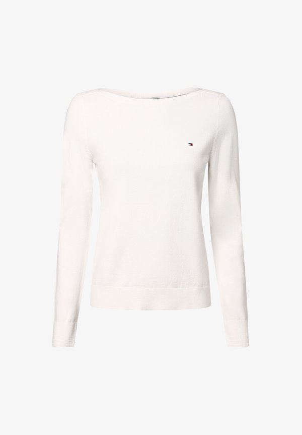 Tommy Hilfiger STITCH BOAT - Jumper - ecru