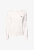 Tommy Hilfiger STITCH BOAT - Jumper - ecru