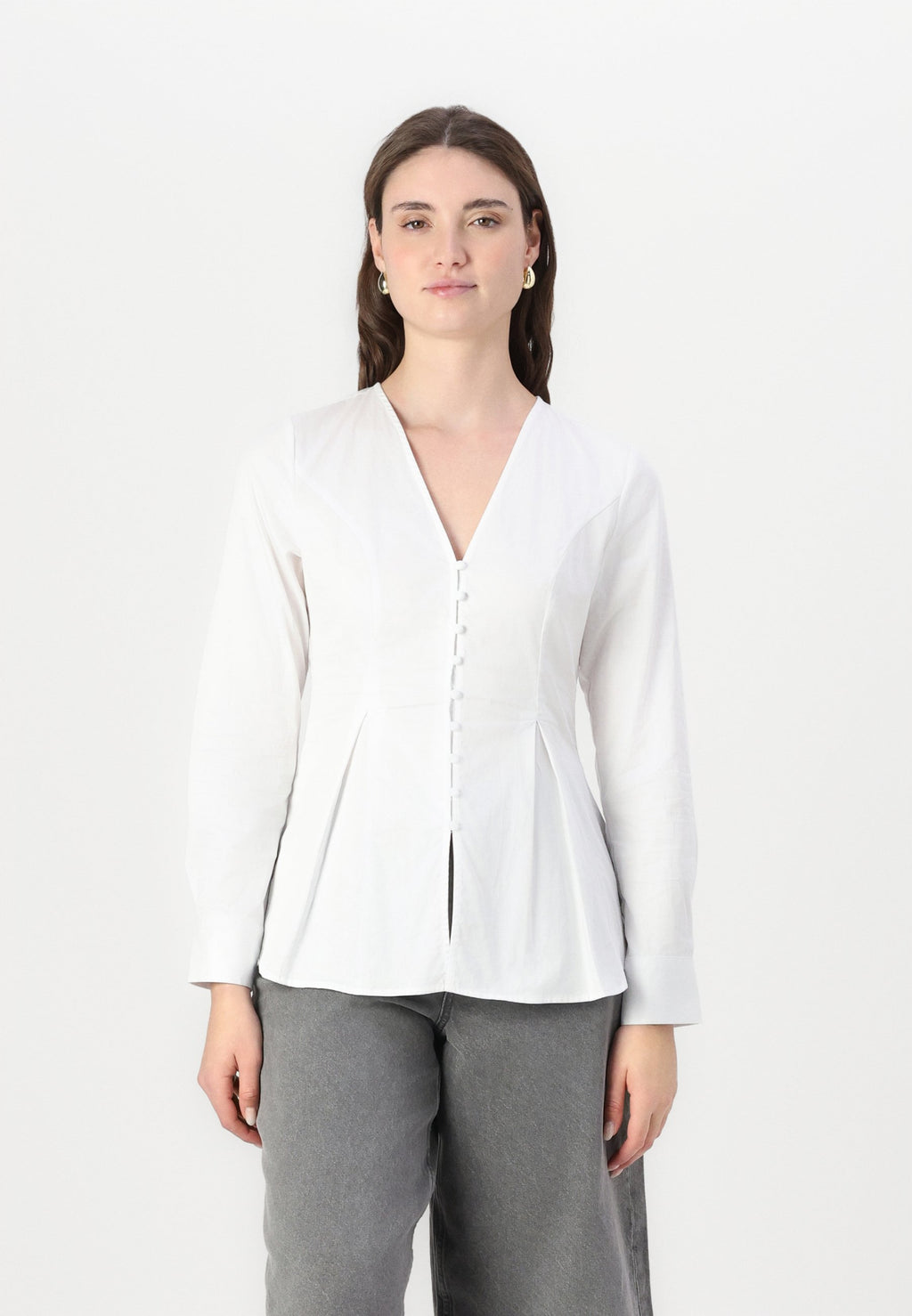 Selected SLFNAJA FITTED SHIRT