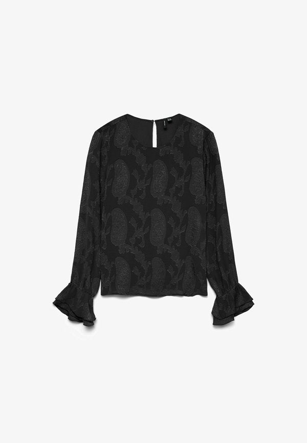 Vero Moda VMMISHI - Blouse - black