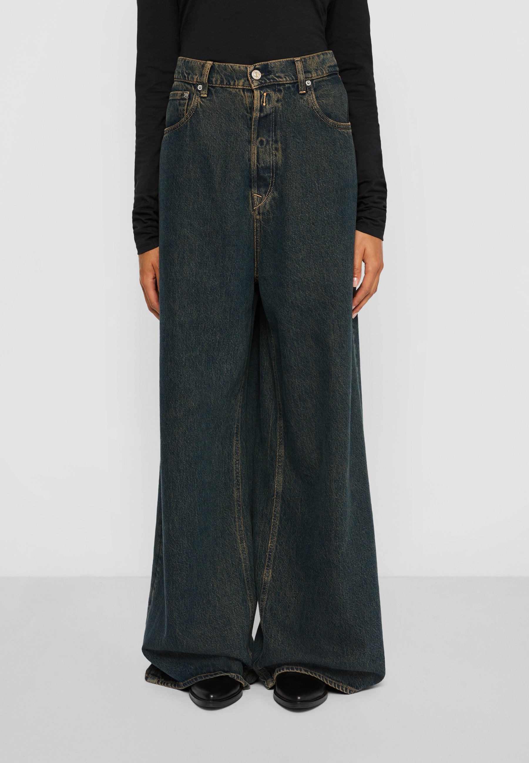 Replay MARGOTT DARK TINTED INDIGO WASHED DENIM
