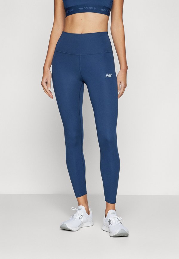 New Balance HARMONY HIGH RISE - Leggings - navy