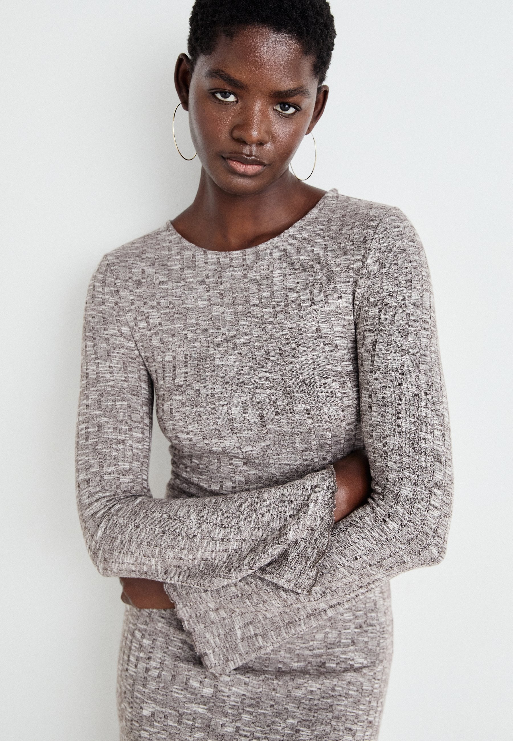 VILA VIMATHILDE O NECK ANKEL DRESS