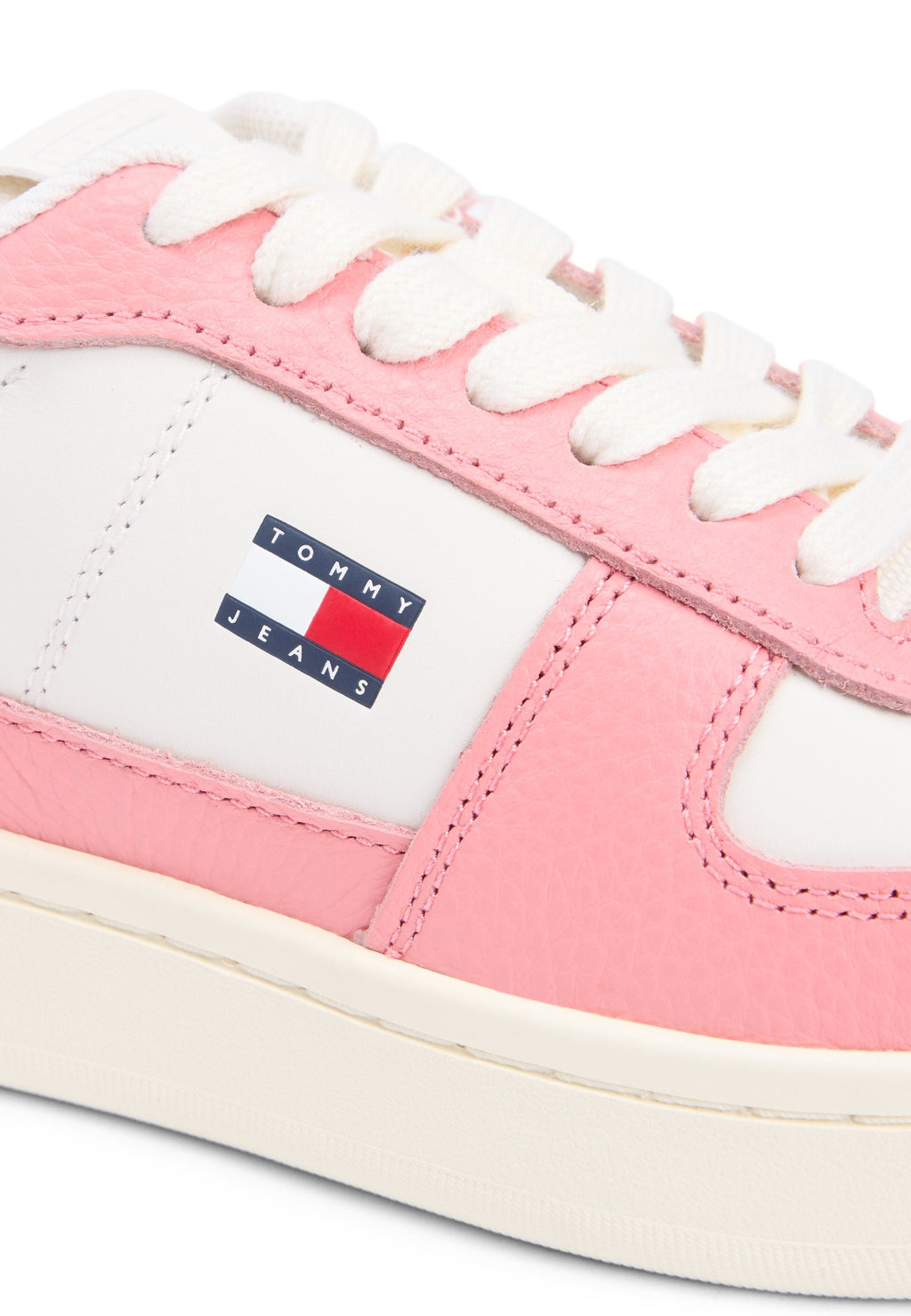 Tommy Jeans RETRO LEATHER ARCHIVE COURT TRAINERS