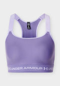 Under Armour CROSSBACK HIGH - High support sports bra - purple luxe/purple crest